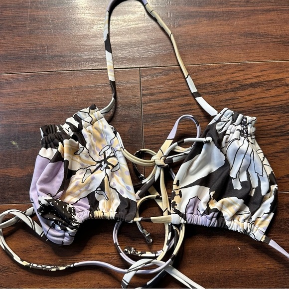 Madewell Second Wave String Bikini Floral 2 Piece Set - Picture 4 of 6